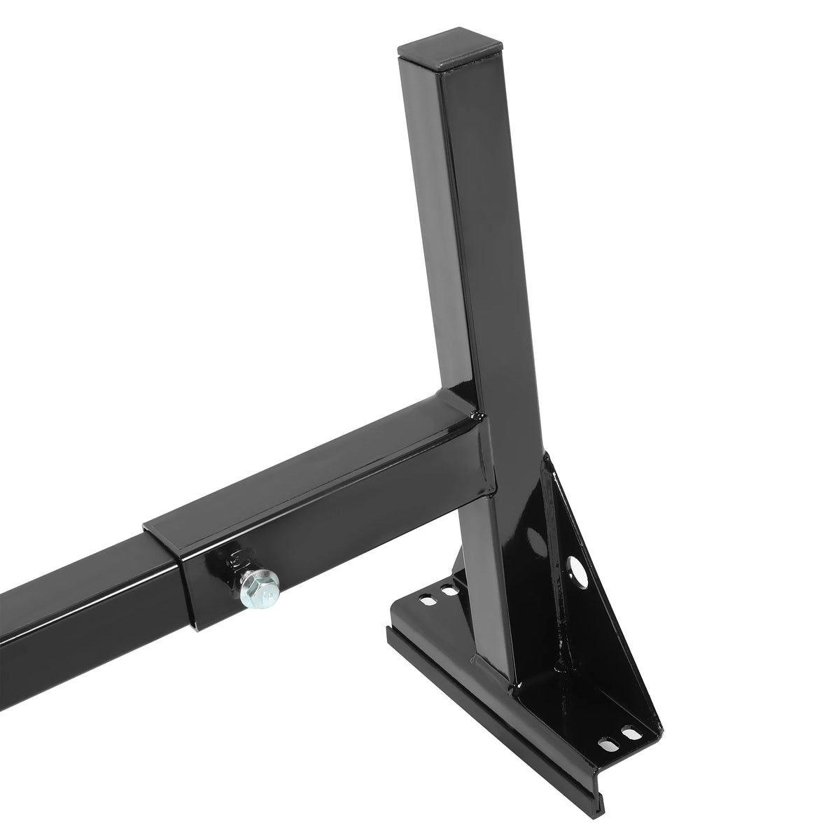 Kojem Universal 2 Bars Roof Rack Mount Full-Sizeize Vans for Chevy Express Ford E-Sizeeries GMC Sizeavana 68"-75" Adjustable Sizeteel Rack Carry Ladders