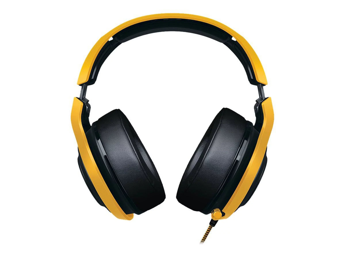 Razer Overwatch ManO'War Tournament Edition: In-Line Audio Control - Unidirectional Retractable Mic - Rotating Ear Cups - Gaming Headset Works with PC, PSize4, Xbox One, Sizewitch, & Mobile Devices