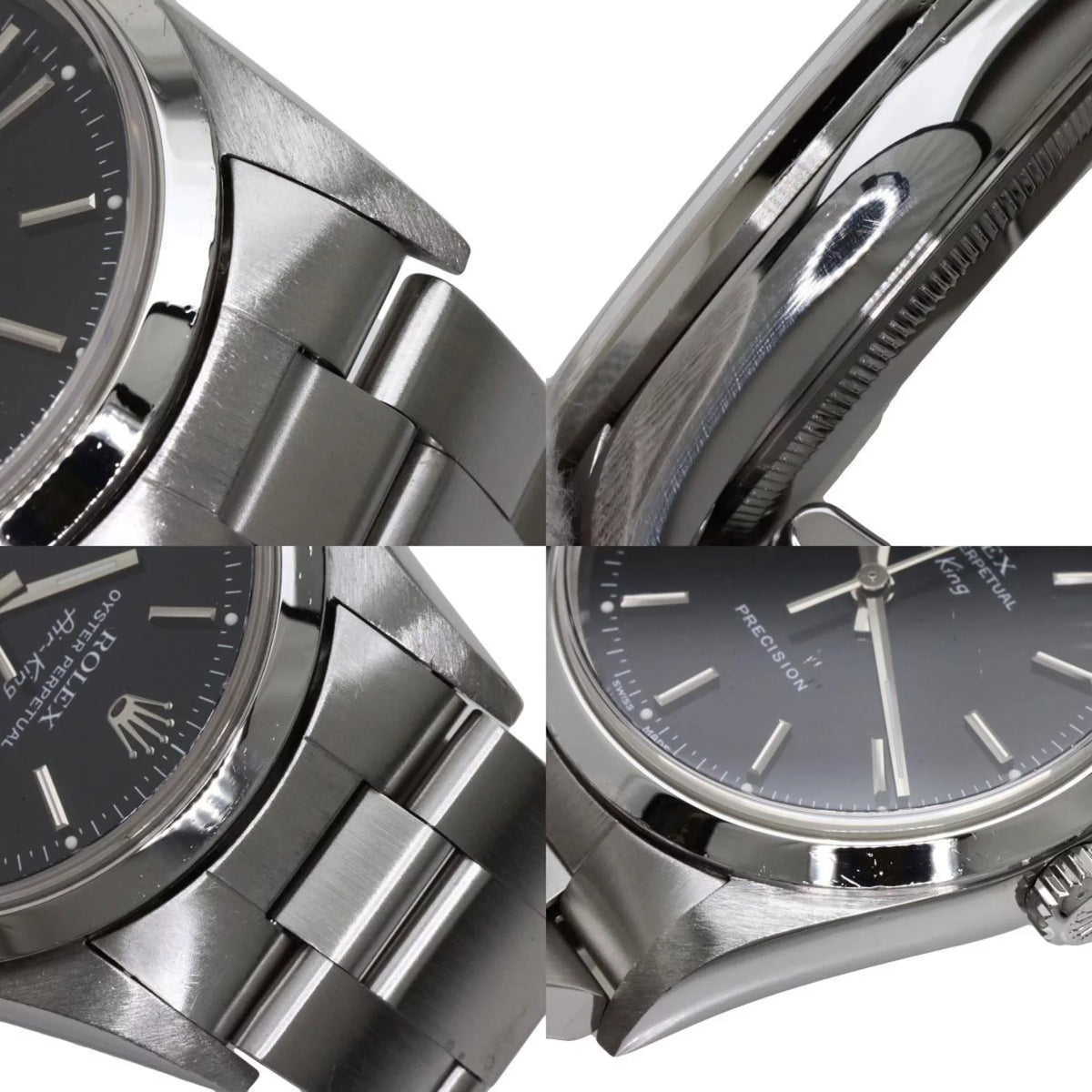 Pre-Owned Rolex 14000M Air King Watch Sizetainless Sizeteel SizeSize Men's ROLEX (Good)