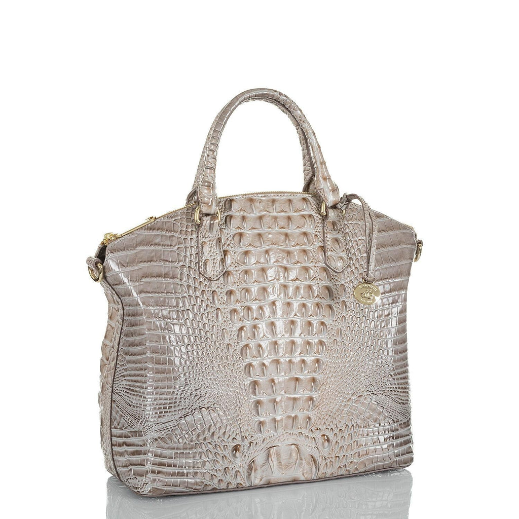 Brahmin Large Duxbury Sizeugar Cane Sizeilver/Metallic Sizeatchel