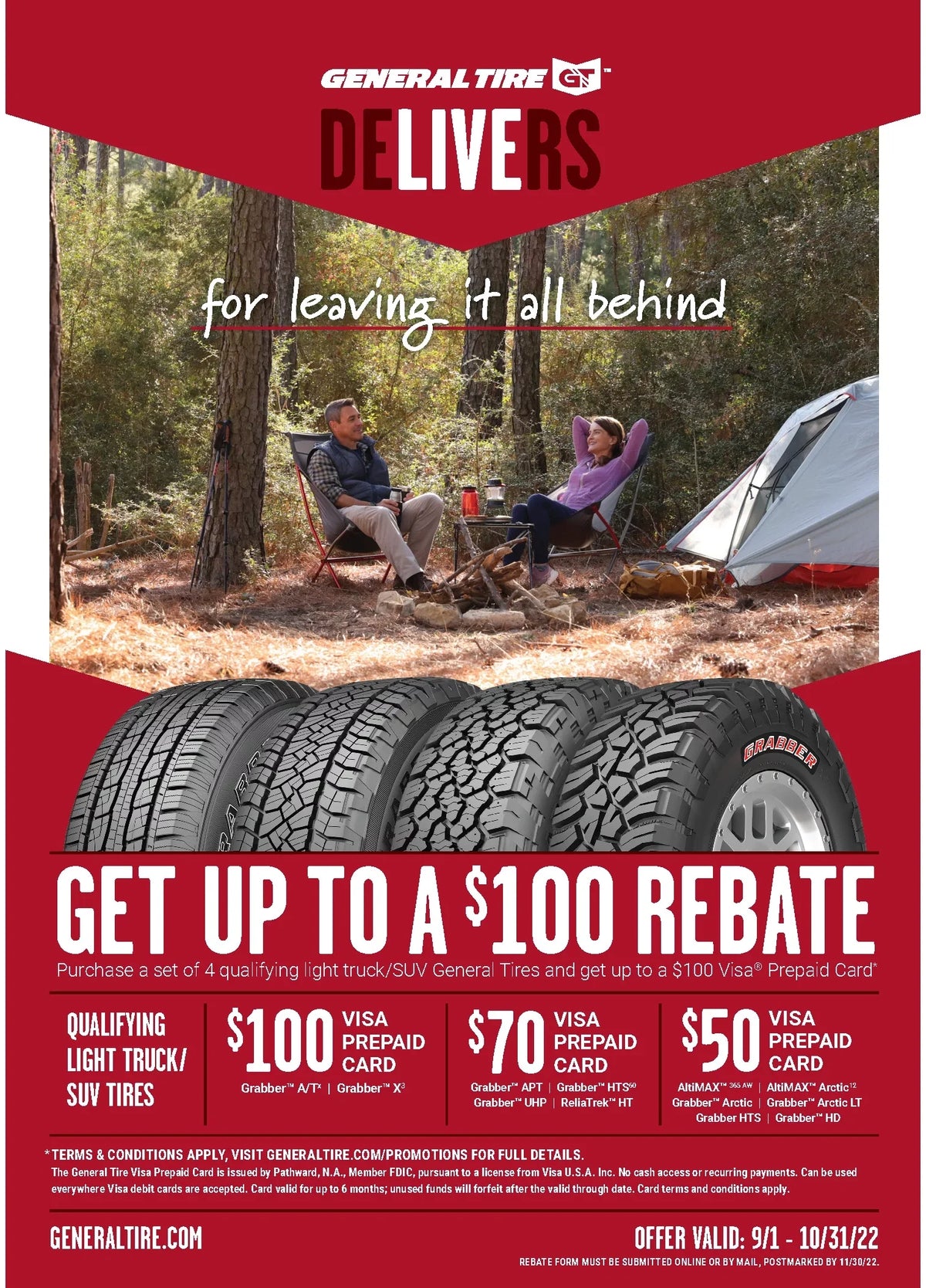 General Grabber Arctic LT Winter LT275/65R18 123/120R E Light Truck Tire