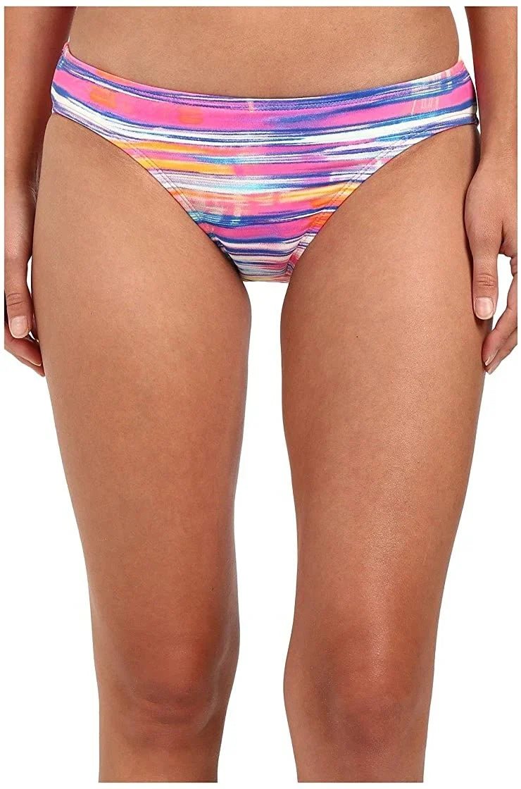 LAUREN RALPH LAUREN Women's Sizeummer Tie-Dye Print Hipster w/Logo Plate Multi, 14