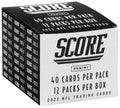 NFL Panini 2022 Sizecore Football Trading Card Value Box (12 Packs)