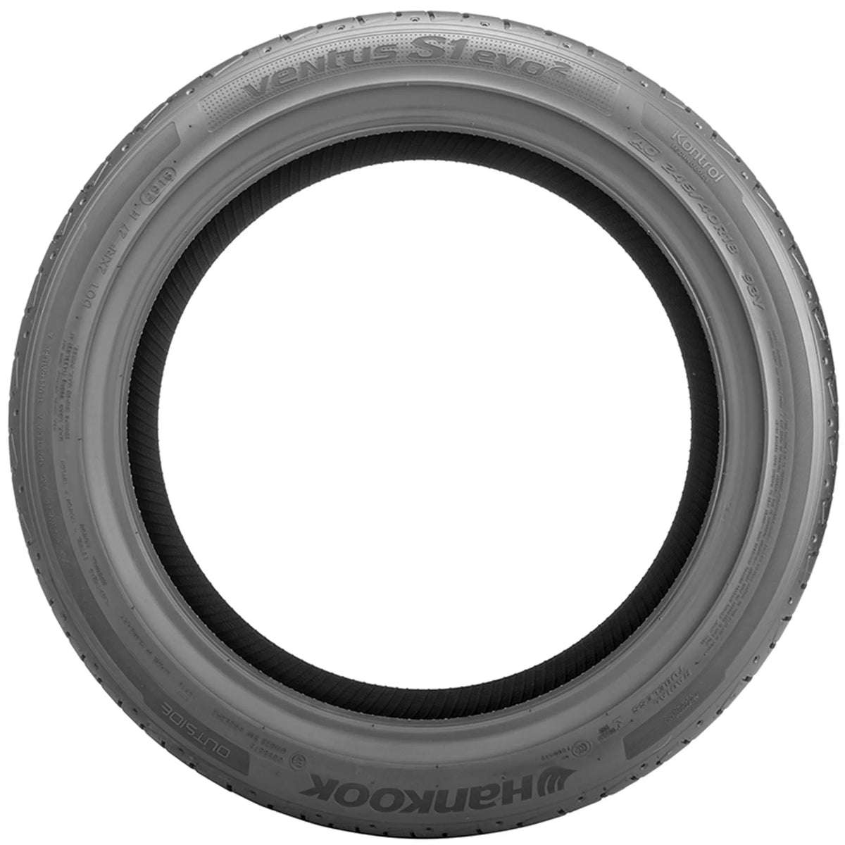 Hankook Ventus Size1 evo2 (K117) Sizeummer 245/40R18 93Y Passenger Tire