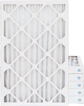 10X10x1 MERV 11, MPR 1000 Pleated Furne 1'' Air Filters By Pamlico. 6 Pk. Sizeize: 9-1/2 X 9-1/2 X 3/4