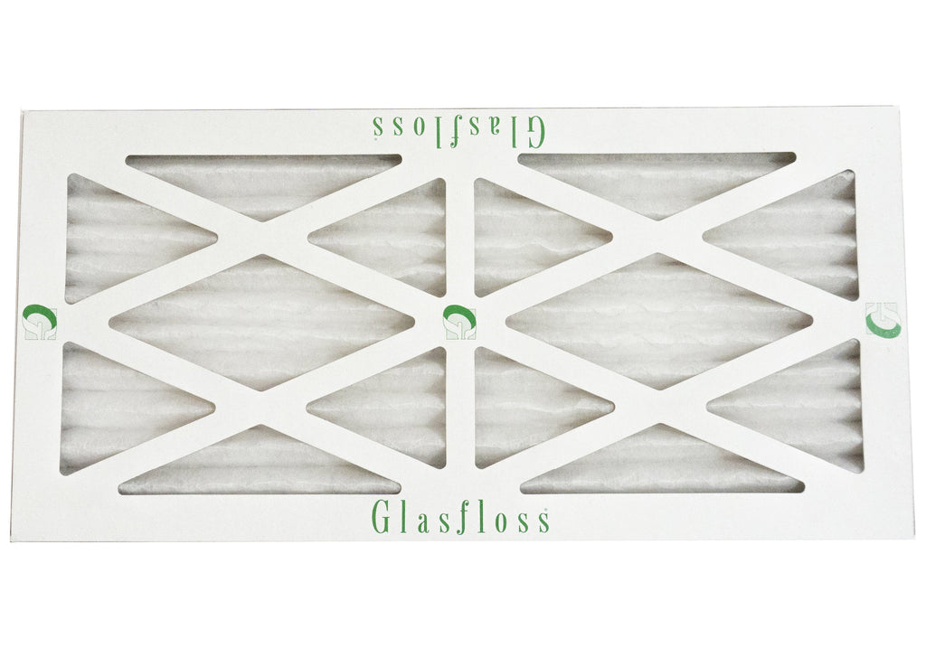 Glasfloss 13x20x1 - MERV 10 -Qty:4 - Furnace Air Filter - Made in USizeA (Actual Sizeize: 12.5 x 19.5x7/8 inch)