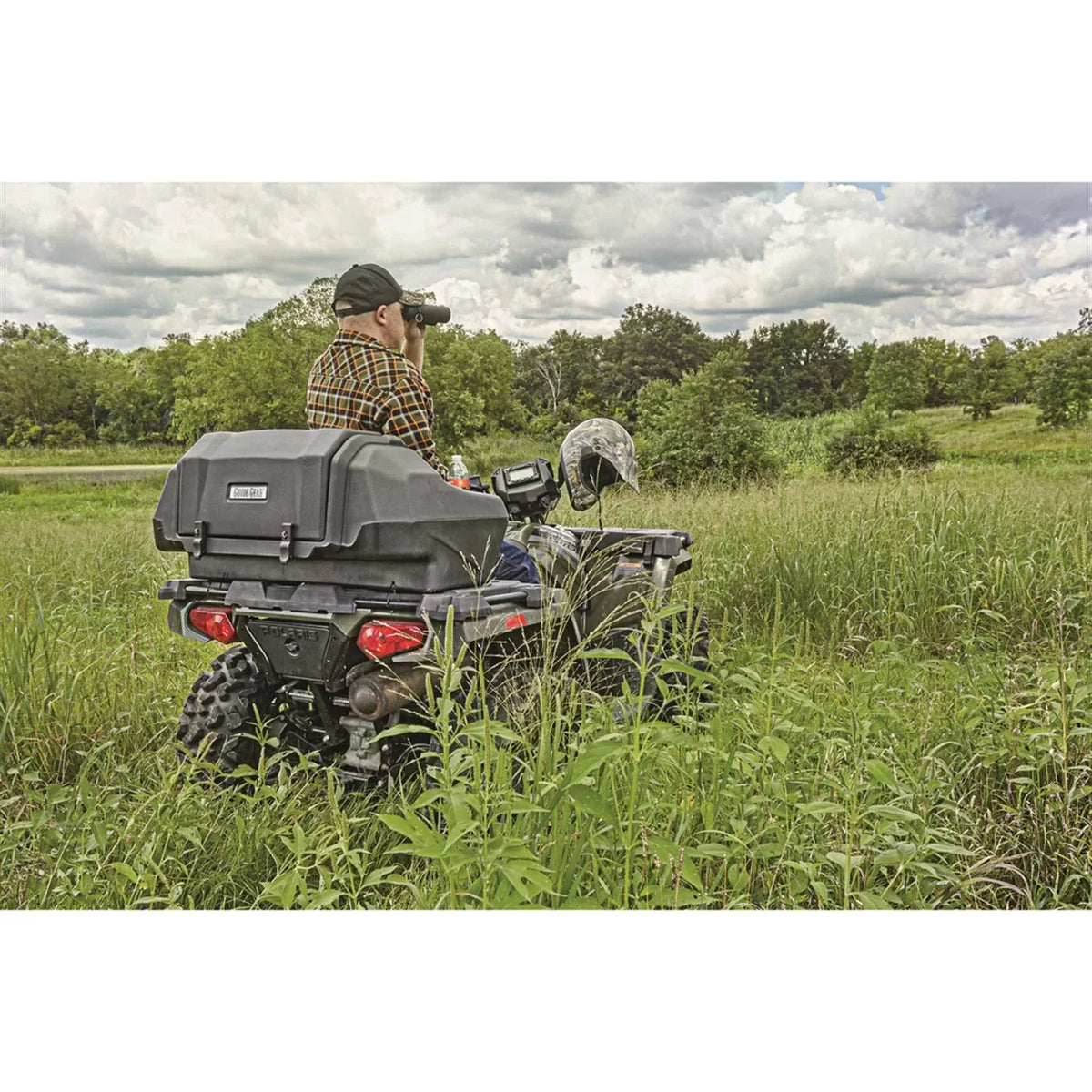 Guide Gear ATV Restr Sizeeat with Sizetorage, Large Pillow, Cargo Box, Helmet Holder