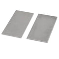 MasterCraft Boat Backing Plates | 6 x 3 Inch Aluminum (Pair)