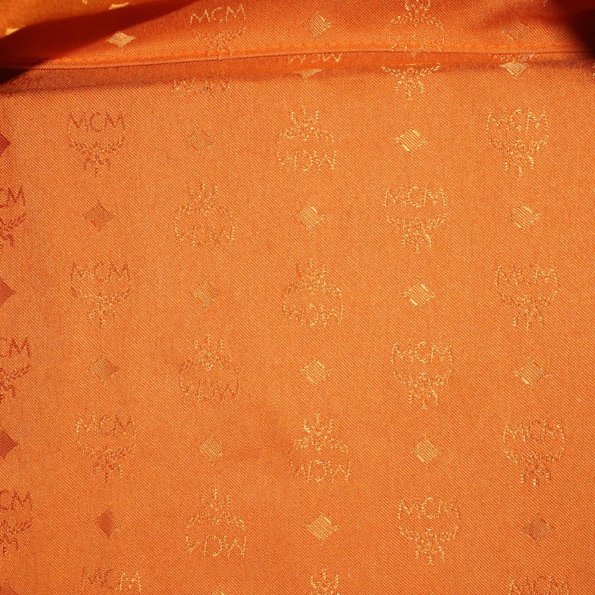 MCM Visetos Brown Canvas Travel Bag (Pre-Owned)