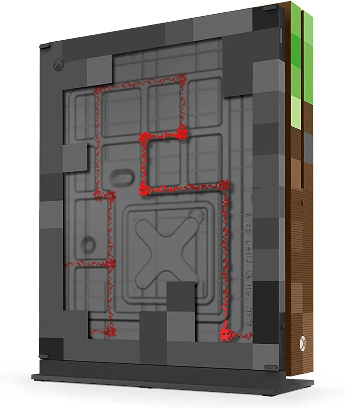 Microsoft Xbox One Size Minecraft Limited Edition 1TB Gaming Console + HDMI BOLT AXTION Bundle Used