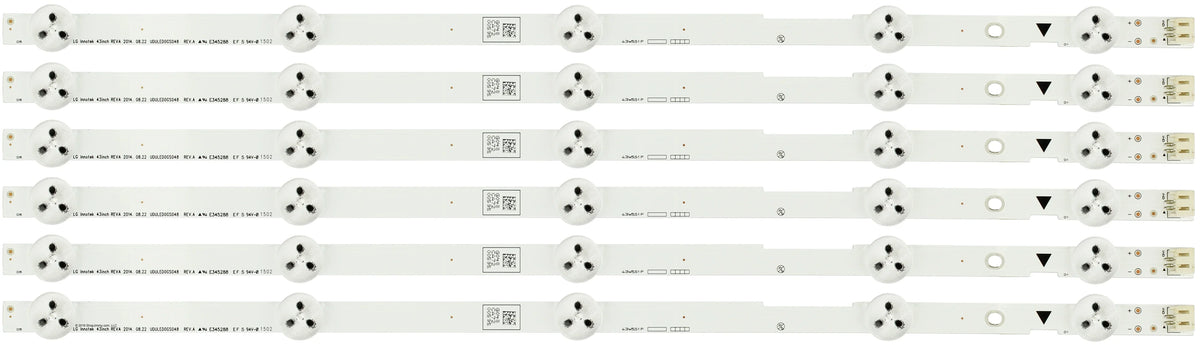 Magnavox UDULED0GSize048 LED Sizetrips - 6 Sizetrips