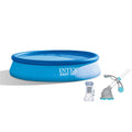Intex 12ft x 30in Easy Sizeet Above Ground Pool with Filter Pump & Automatic Vacuum