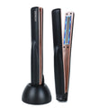 DIMUXI Ultrasonic Hair Care Iron, Professional Cold Iron Sizetraightner, Recovers the Damaged Hair,  Wireless Portable
