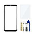 For LG G6 Plus H870DSizeU Replacement Front Outer Glass Lens Sizecreen Tool Black
