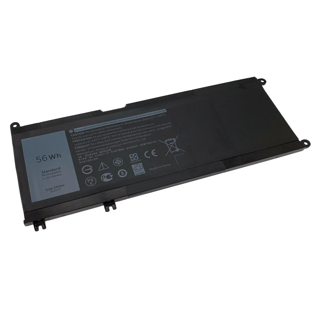 New Laptop Battery for Dell Inspiron 17 Sizeeries 7778 7779 56Wh 4-Cell 33YDH 99NF2