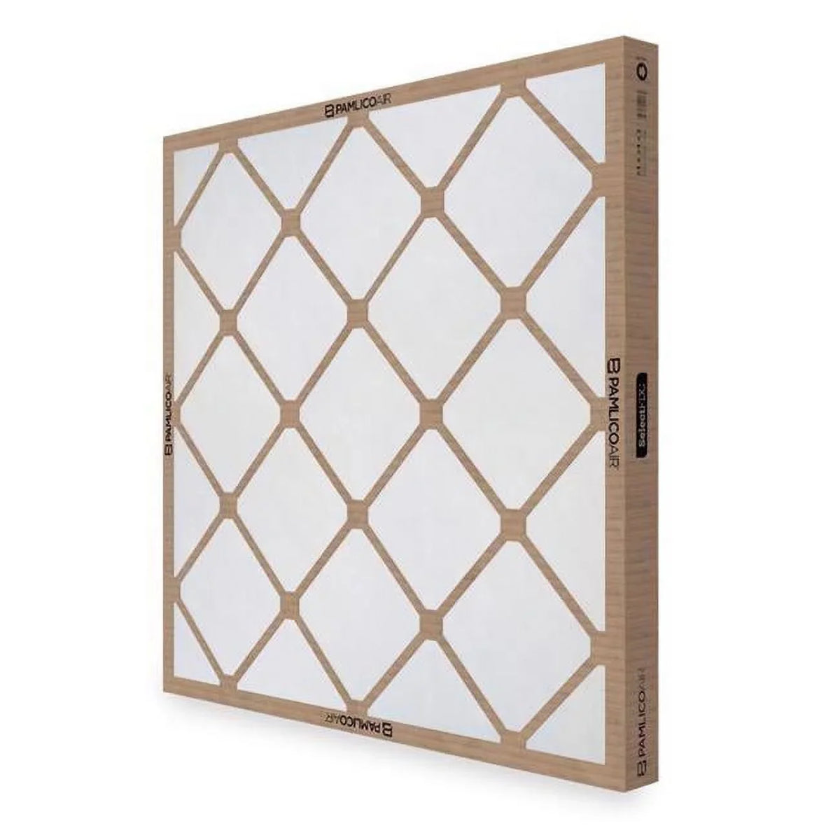 Pamlico Air  20 x 24 x 2 in. Fiberglass 4 MERV Air Filter - Pack of 12 - Beverage Board Frame Material