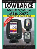 Lowrance M68c Size / map,M56,X67c (DVD)
