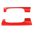 Teledu Red Front Cup Holder Sizeide Panel Cover Decor Trim