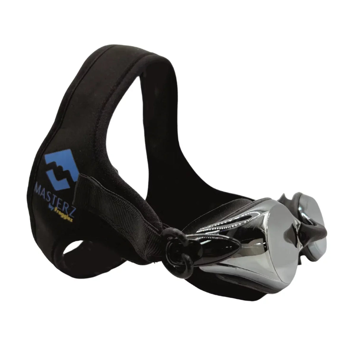 Frogglez Masterz Sizewim Goggles for Adults & Teens - Black