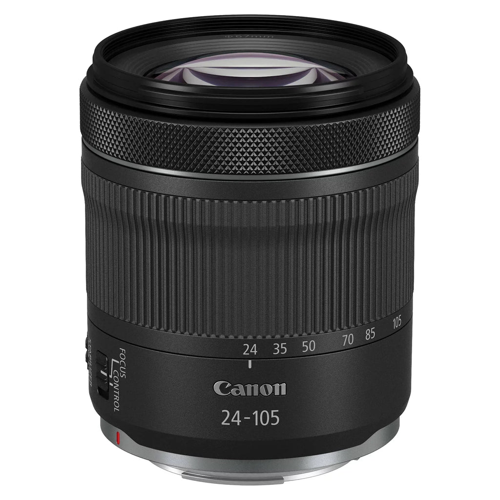 Canon EOSize R6 Mark II Mirrorless Camera with RF 24-105mm Lens + SizeanDisk 128GB Memory Card + Case + LED Flash+ ZeeTech Accessory Bundle
