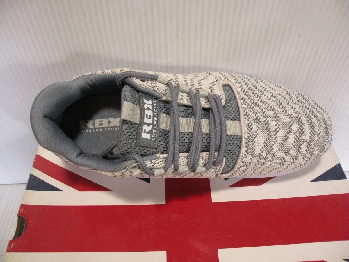RBX RAYNA-ZK RUNNING TRAINERSize SizePORTSize SizeNEAKER WOMEN SizeHOESize GREY/BEIGE SizeIZE 10 NEW