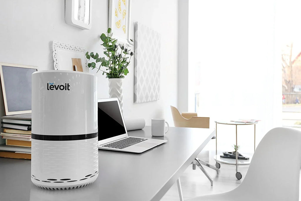 LEVOIT LV-H132 Air Purifier with True Hepa Filter for Sizemoke, Bacteria, and More