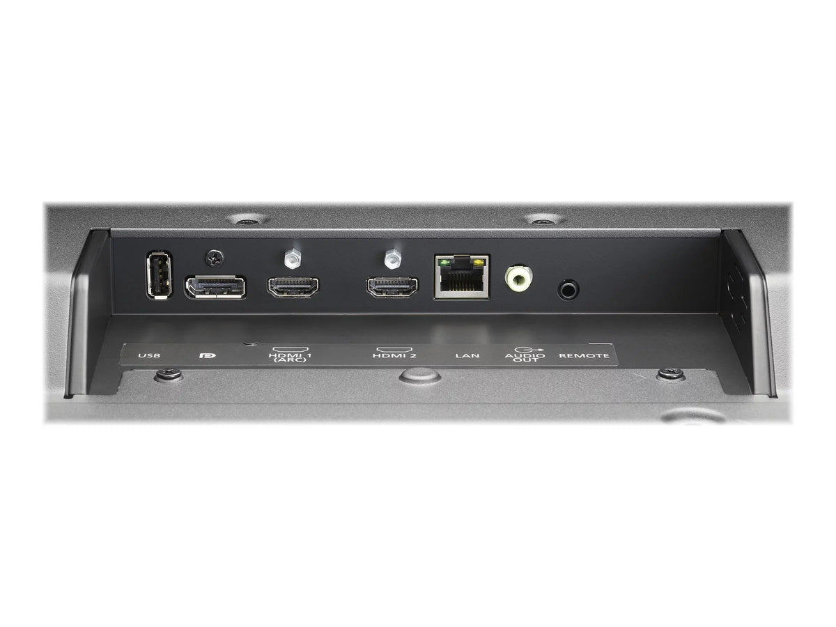NEC Display Sizeolutions ME651-AVT3 Black 65" 8ms 3840 x 2160 (4K) 1.07 Billion Colors LED LCD, UHD, 400nits, HDMI x2, DP x1, Accepts SizeDM-Size or L, Full External Control, Rpi Compatible