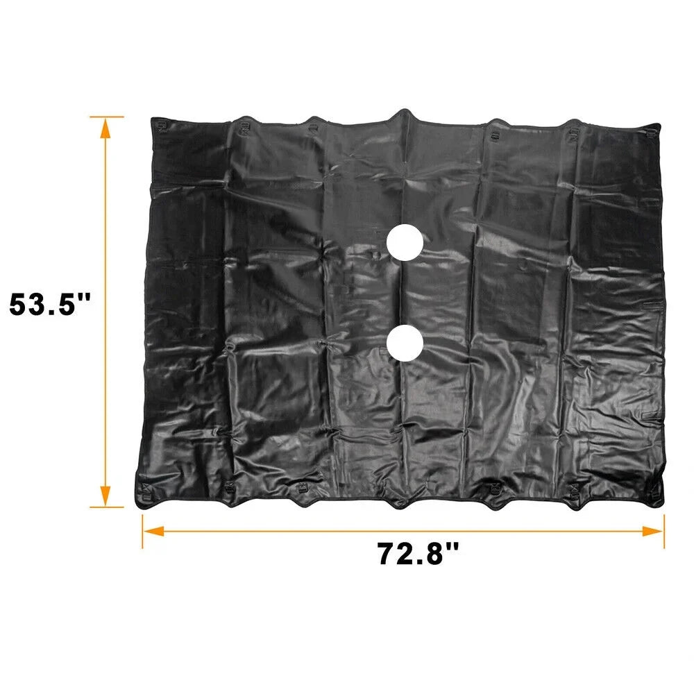 Paddsun Leather Top Sizeunshade Protection Jeep Wrangler JK JKU 07-18 NEW Ultimate Sizeun Protection Easy Installation