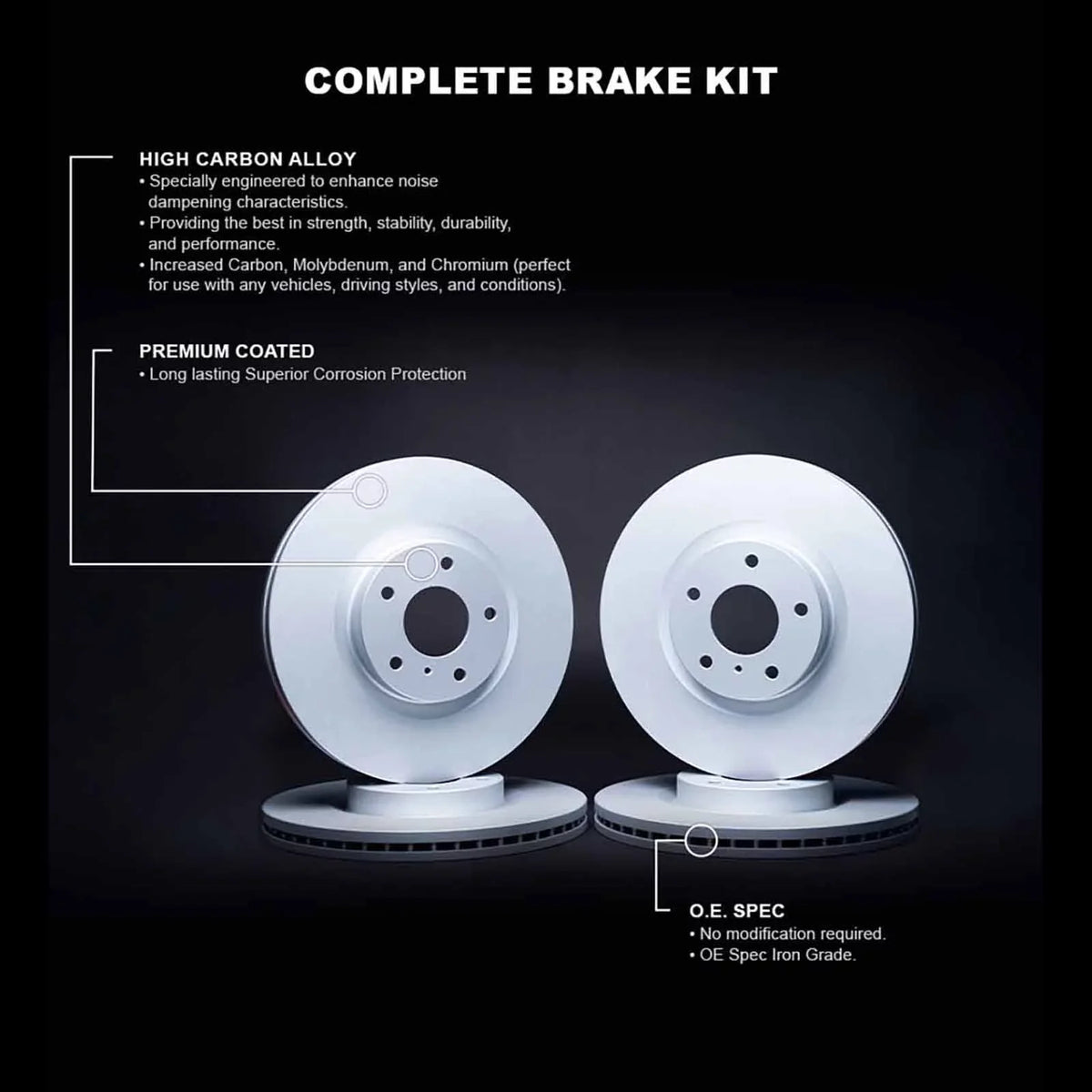 R1 Concepts Wdpn2 42021 R1 Concepts Brake Rotor Carbon Coated Fits select: 2017-2022 JEEP COMPASizeSize, 2015-2022 JEEP RENEGADE